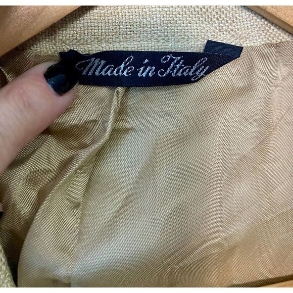 Vito Rufolo Men's Tan Button Down Blazer - Picture 10 of 12